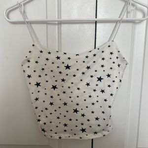 Star pattern tank top